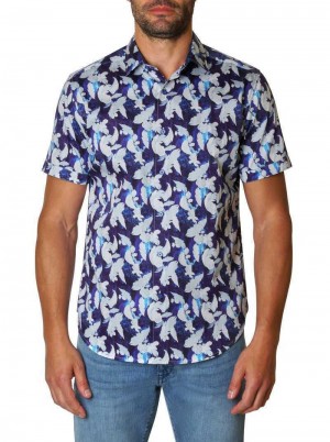 Robert Graham Alfaro Short Sleeve Woven Shirt Multi | AM9350824