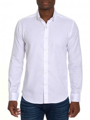 Robert Graham Amory Long Sleeve Button Down Shirt Zwart | RS2841675