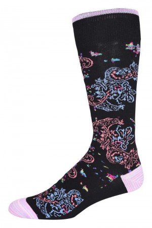 Robert Graham Apex Sock Zwart | EW6039284