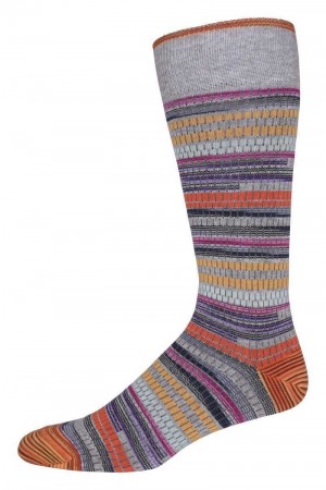 Robert Graham Baja Sock Grijs | IH4576812