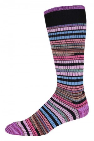 Robert Graham Baja Sock Zwart | VW3621745