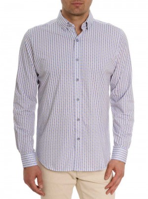 Robert Graham Balix Motion Long Sleeve Knit Shirt Multi | AQ5349716