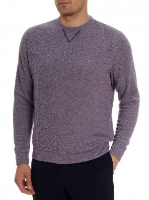 Robert Graham Bassi 2 Long Sleeve Knit Paars | KL4138957