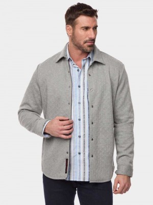 Robert Graham Billard Knit Jacket Grijs | YQ9621347