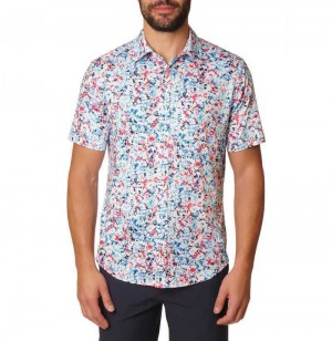 Robert Graham Blanes Short Sleeve Knit Shirt Multi | KU3865274