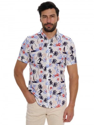 Robert Graham Bondi Short Sleeve Button Down Shirt Multi | JI3218564