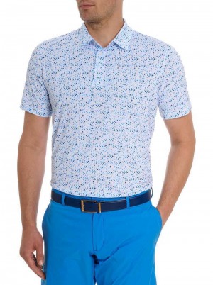 Robert Graham Calder Polo Blauw | IE5182496