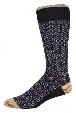 Robert Graham Calix Socks Zwart | PC5361420