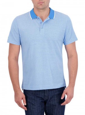Robert Graham Calmere Polo Blauw | ID5329761