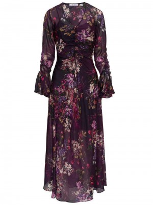 Robert Graham Diana Dress Aubergine | ZP7324981