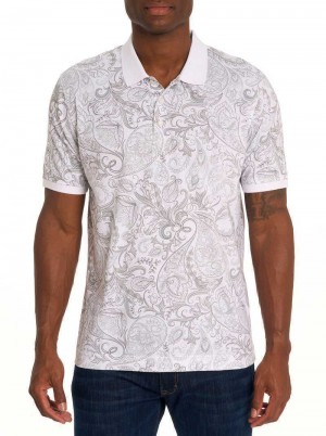 Robert Graham Dozer Polo Wit | HI8760459