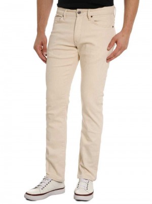Robert Graham Elliott Denim Pant Oatmeal | VS8409172