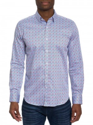 Robert Graham Favre Long Sleeve Button Down Shirt Multi | KC8104259