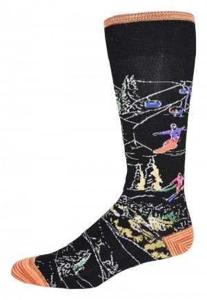 Robert Graham Gondola Sock Zwart | OG2149768