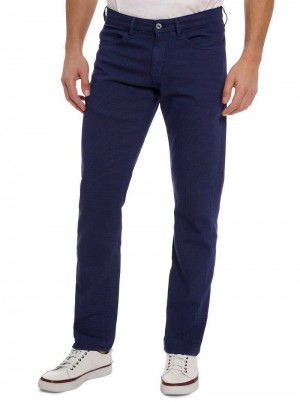 Robert Graham Grant Pant Donkerblauw | CK9148357
