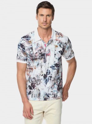 Robert Graham Iver Polo Wit | OD3654029