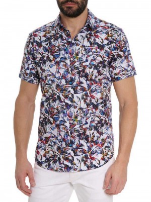 Robert Graham Kileen Short Sleeve Button Down Shirt Multi | XI5097264