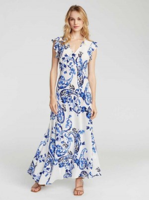 Robert Graham Leighton Dress Wit | VO1205364