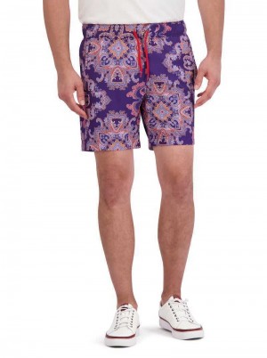 Robert Graham Loki Swim Paars | AG0695781