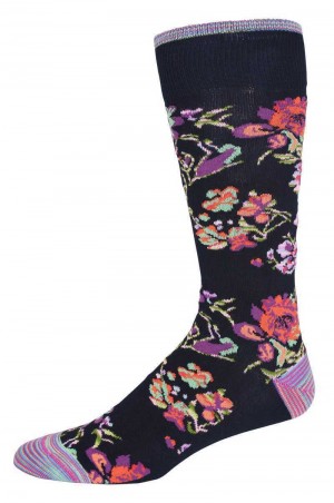 Robert Graham Manchester Sock Donkerblauw | VP9830617