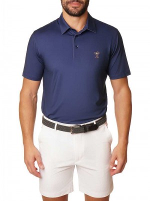 Robert Graham Martini Time Polo Donkerblauw | GC4027831