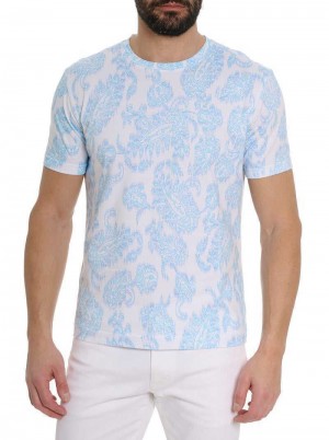 Robert Graham Naxos T-shirt Wit | OG6092187