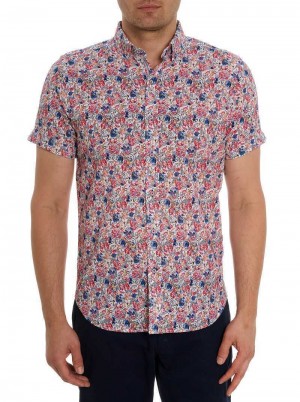 Robert Graham Padar Short Sleeve Button Down Shirt Multi | JU1938246