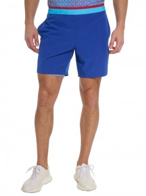 Robert Graham Paddle Sport Short Blauw | ZK2345087
