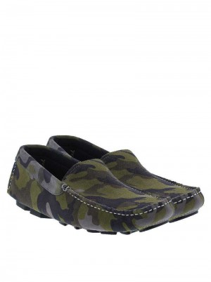 Robert Graham Phase Printed Loafer Army | BS1052396