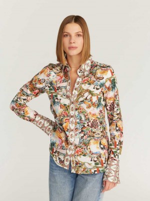 Robert Graham Priscilla Woven Shirt Multi | GA4105736