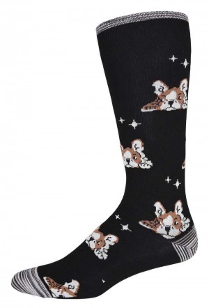 Robert Graham Rg Frenchie Sock Zwart | VX0978231