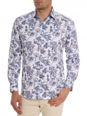 Robert Graham Sea Bloom Long Sleeve Button Down Shirt Classic | GE5098763