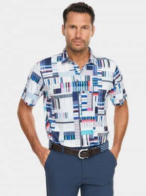 Robert Graham Siro Short Sleeve Knit Polo Multi | OR4856139