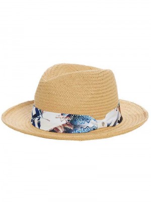 Robert Graham Straw Trilby Natural | AD5924036