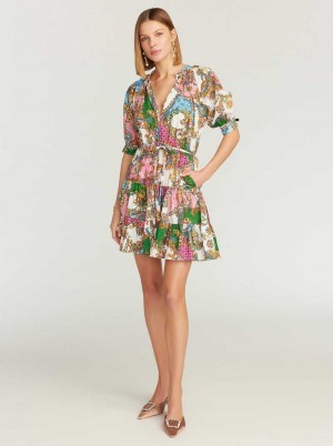 Robert Graham Sydney Short Sleeve Dress Multi | FX3067519