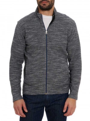 Robert Graham Tablas Long Sleeve Knit Zwart | BU6275180