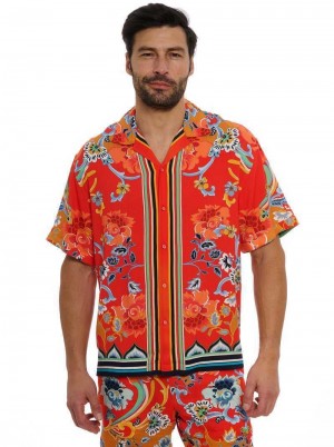 Robert Graham Taj Short Sleeve Button Down Shirt Multi | LV8651749