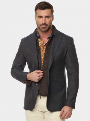 Robert Graham The Jetset Ii Woven Sport Coat Bruin | MI1983427