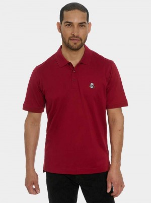 Robert Graham The Player Polo Bordeaux | QS4052879