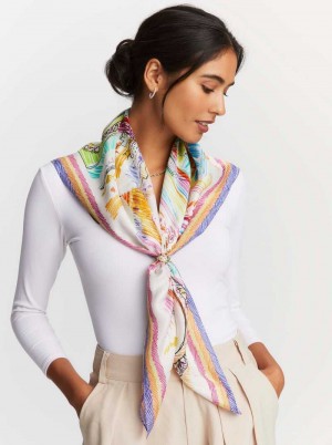Robert Graham Wanderlust Ride Silk Scarf Multi | VR5392801