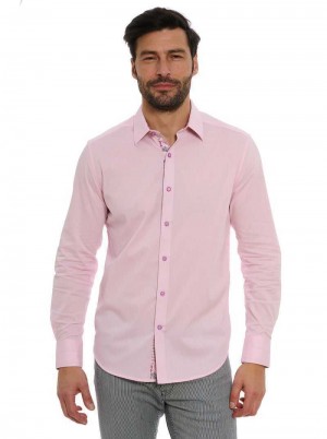 Robert Graham Wayfarer Long Sleeve Button Down Shirt Roze | WN5610234